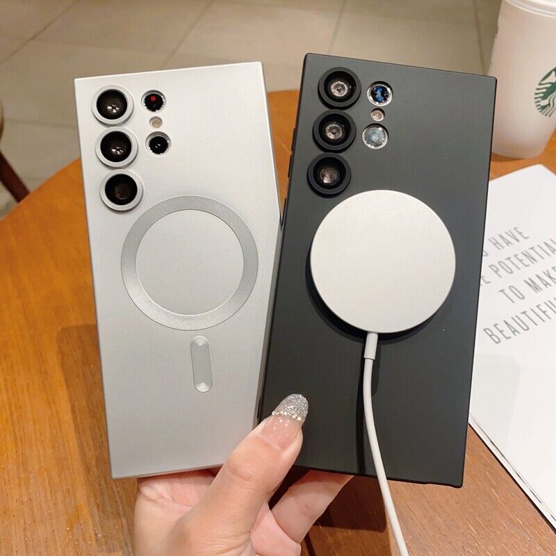 For Samsung Galaxy S24 Plus Ultra 5G Shockproof Mag Safe Case Cover