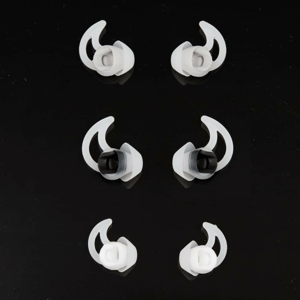 3 Pairs For Bose Earbuds QC20 30 SoundSport Case Earpod Cover Ear Hook Ear Tips