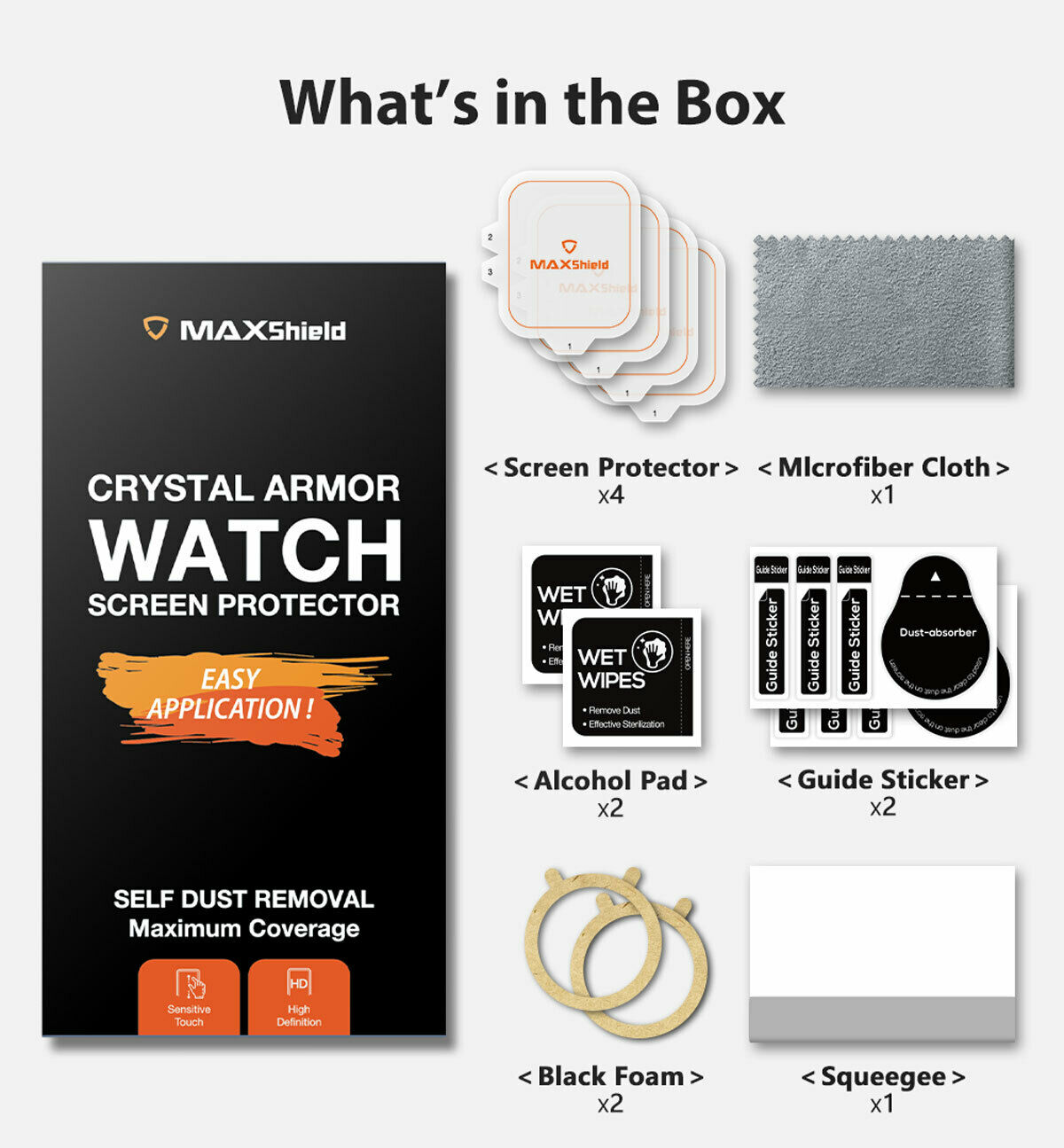 4X For Apple Watch 8 Full Cover HYDROGEL Screen Protector Flim