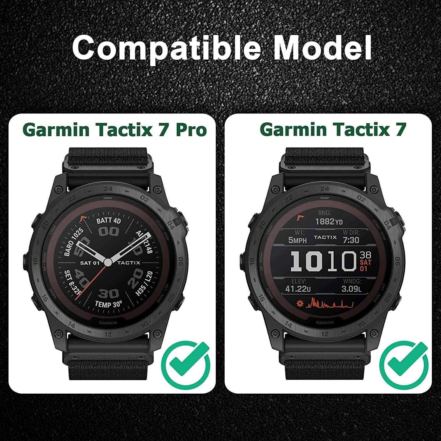 3x For Garmin Tactix 7 Pro 3D Screen Protector Full Cover Hydrogel Film Cable