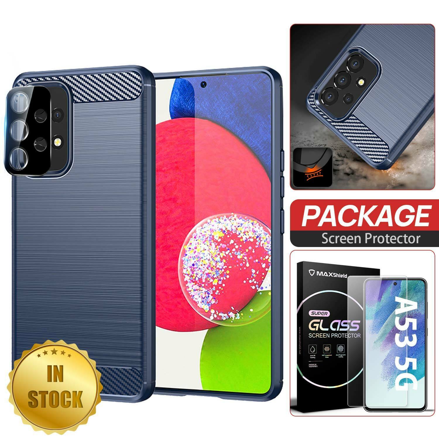 For Samsung Galaxy A53 5G Case Shockproof Rugged Armor Slim Case Cover Protector