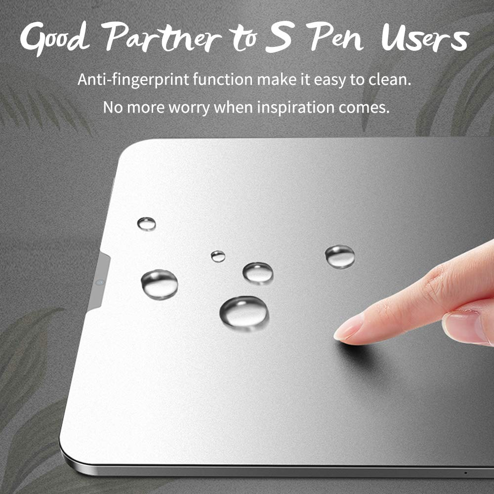 For Galaxy Tab S7 FE Paper Like Screen Protector Draw Matte Film