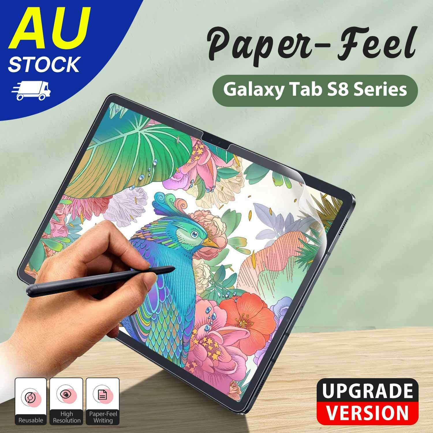 For Galaxy Tab S6 Lite Paper Like Screen Protector Matte Film Draw