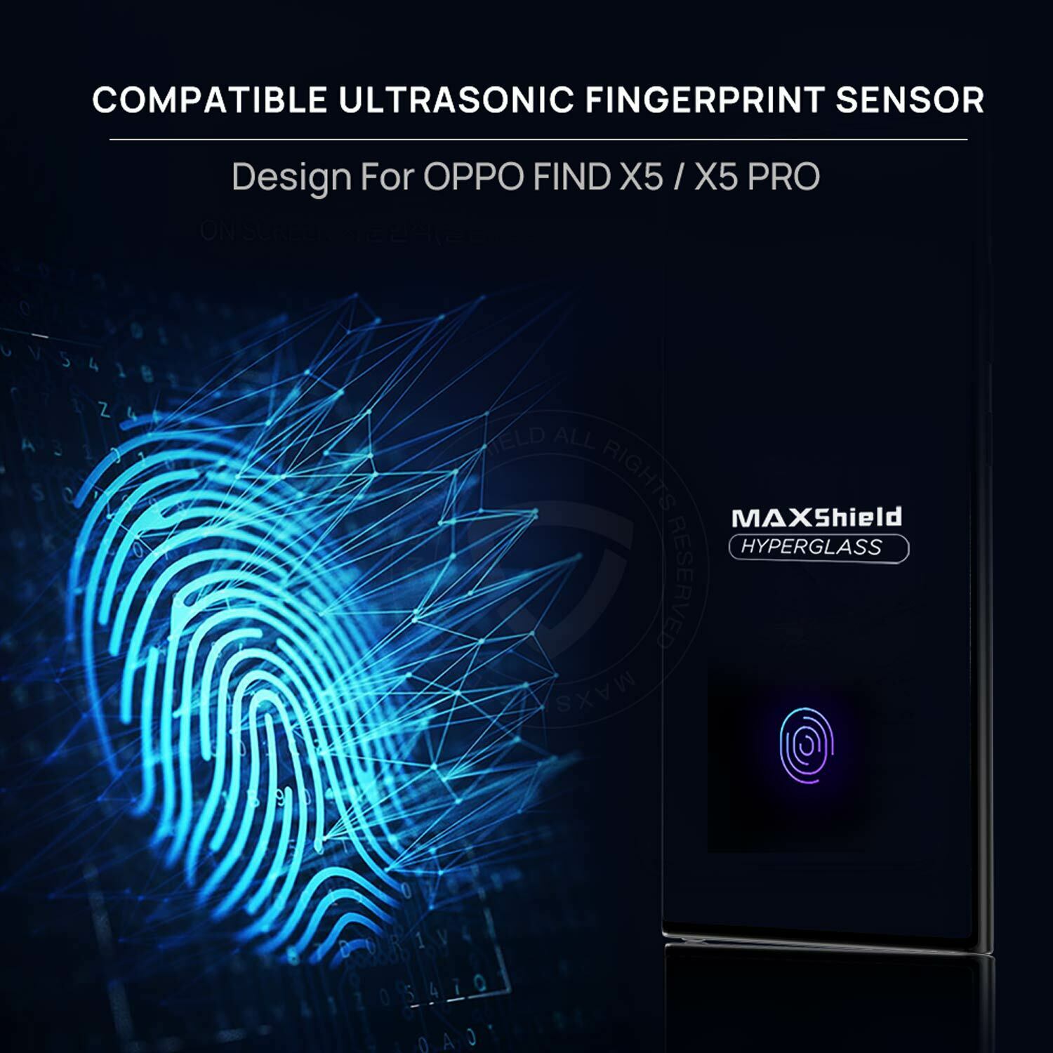 For OPPO Find X5 Pro 5G Full Cover UV Tempered Glass Screen Protector Film