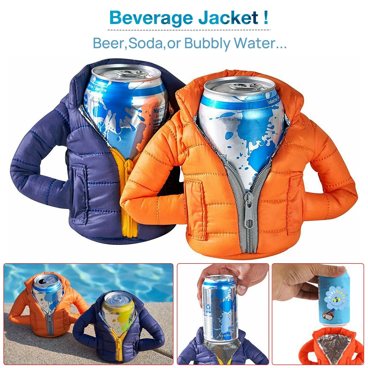 STUBBY HOLDER Beer Tin Bottle Can present Funny Birthday stubbie Gift Gifts