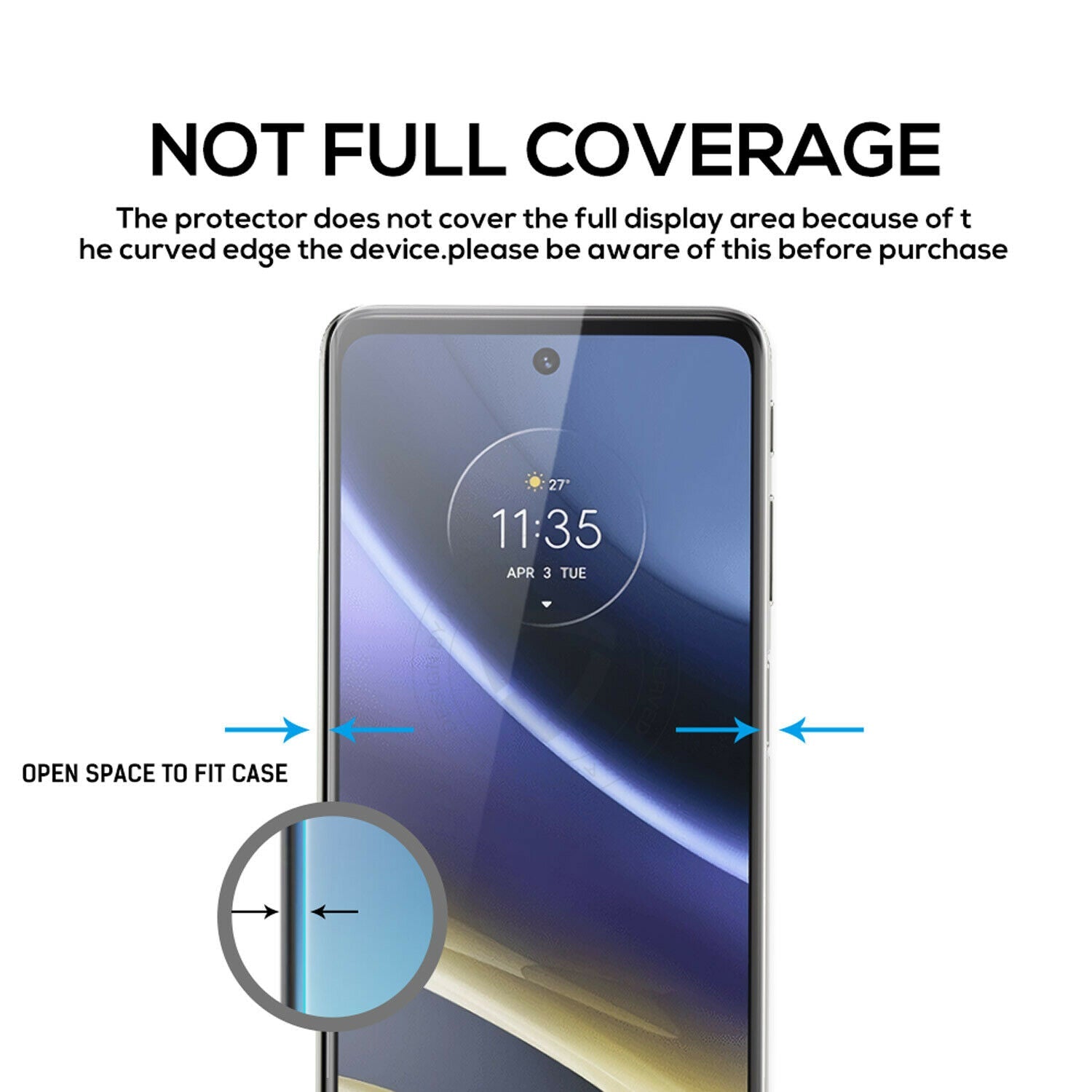 For Motorola Moto G51 5G Full Cover Tempered Glass Screen Lens Camera Protector