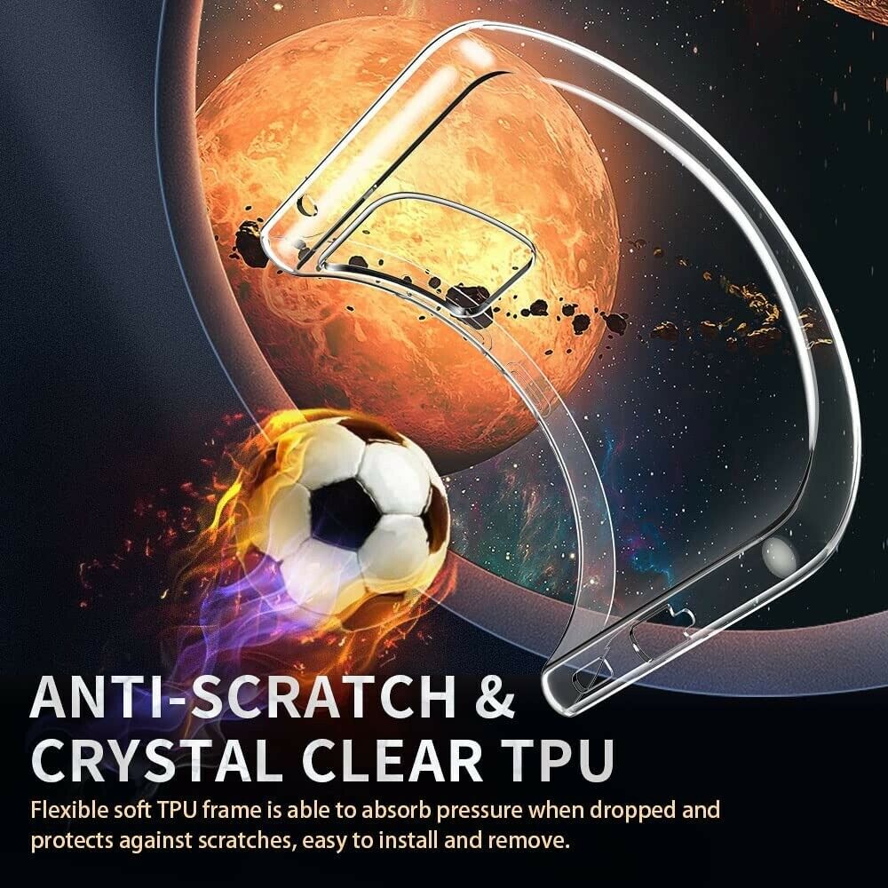 For Samsung Galaxy A53 A13 A23 A33 A73 5G Clear Case Shockproof Soft Slim Cover