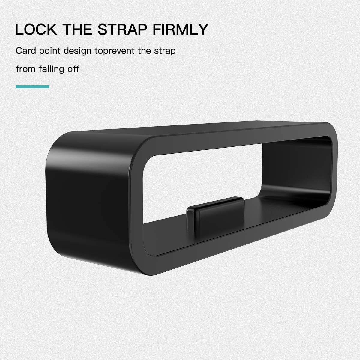 3x Watch Band Strap Loop Bracelet Lock Fastener Ring