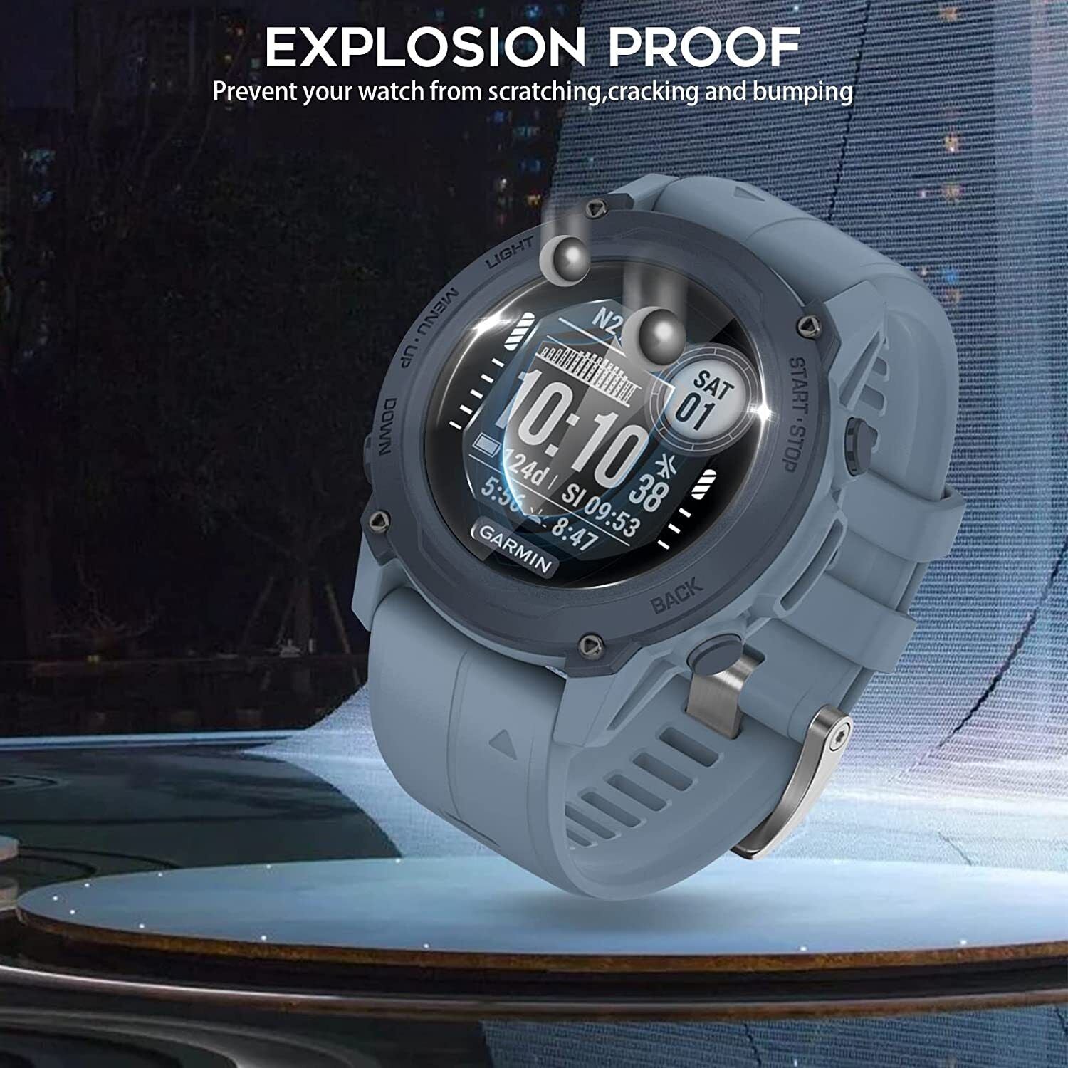 3x For Garmin Descent G1 3D Screen Protector Full Cover Hydrogel Film Cable