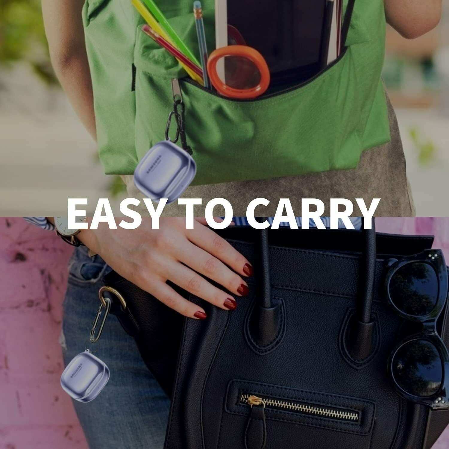 Clear Protective Cover Case for Samsung Galaxy Buds 2 Live/ Pro Earbuds Earphone