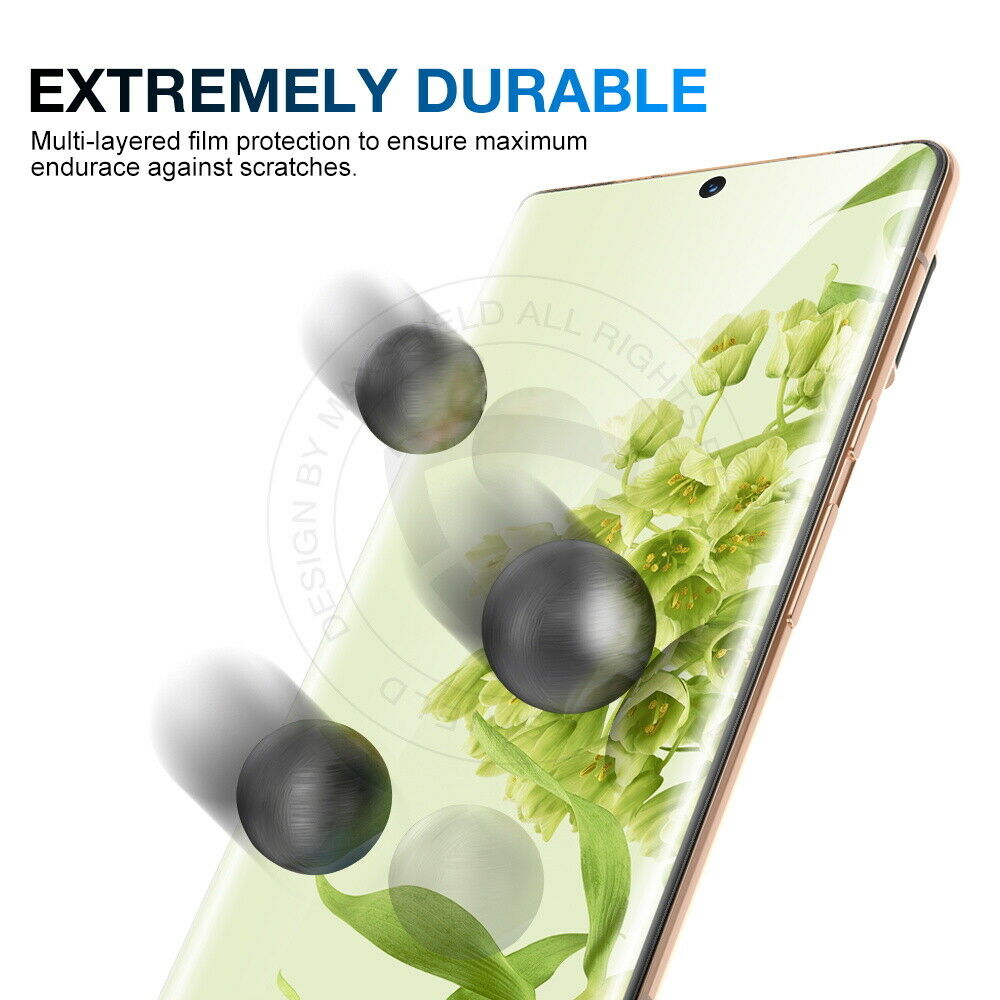 3X For Google Pixel 6A Clear Hydrogel Full Coverage Screen Protector Film