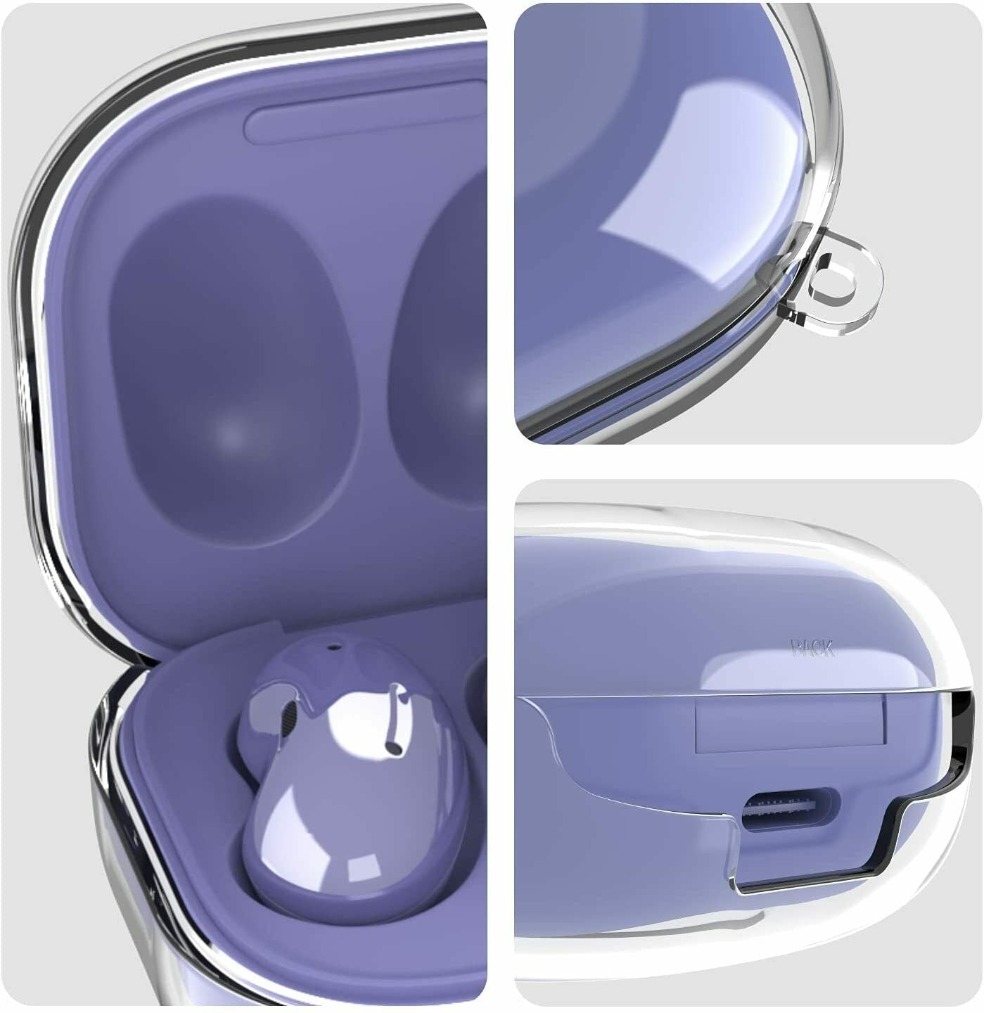 For Samsung Galaxy Buds 2 Pro 2022 Earbuds Earphone Clear Protective Cover Case