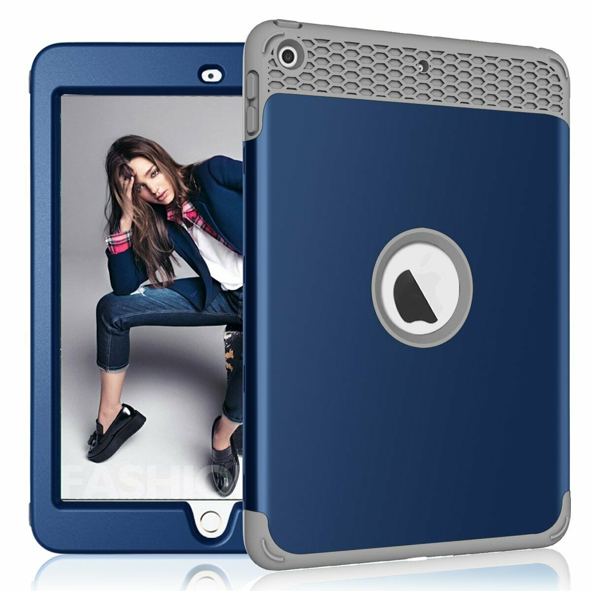 Heavy Duty Kids Shockproof Cover iPad Case For iPad 5th Generation 2017 9.7"