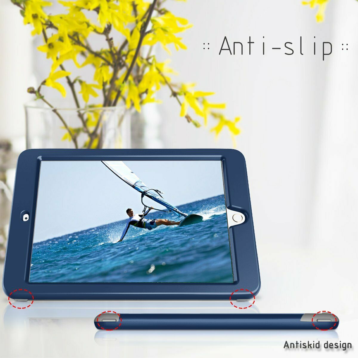 Heavy Duty Kids Shockproof Cover iPad Case For iPad 5th Generation 2017 9.7"