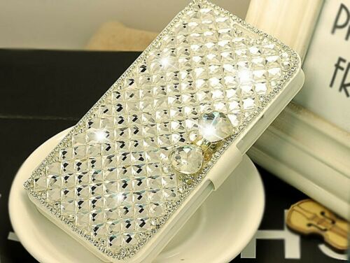 Samsung Note10 Plus 5G Bling Crystal Diamond Leather Flip Stand wallet Case