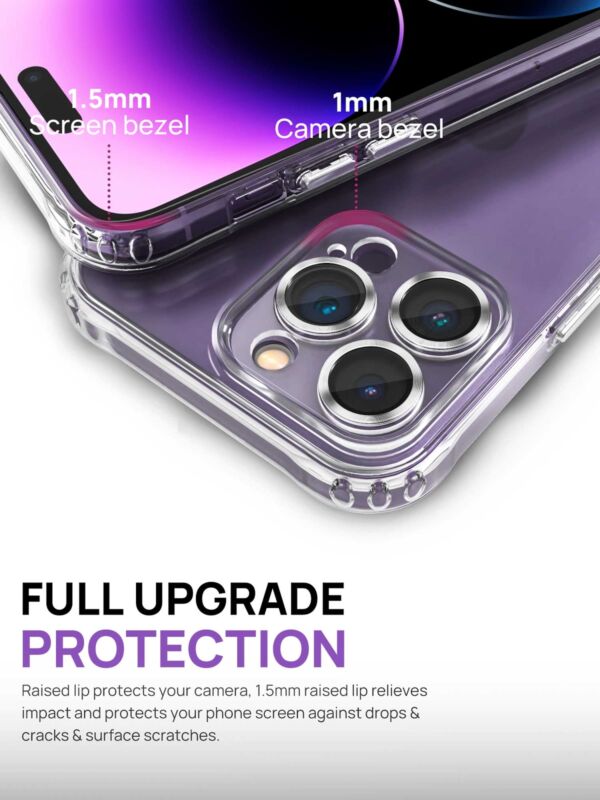 For Apple iPhone 14 Plus 13 12 11 Pro Max Clear Magnetic Case Shockproof Cover