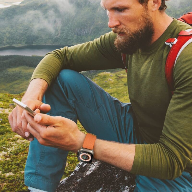 For Apple Watch Ultra Series 8 7 6 SE 49/45/41/44/42/40mm Alpine Loop Band Strap