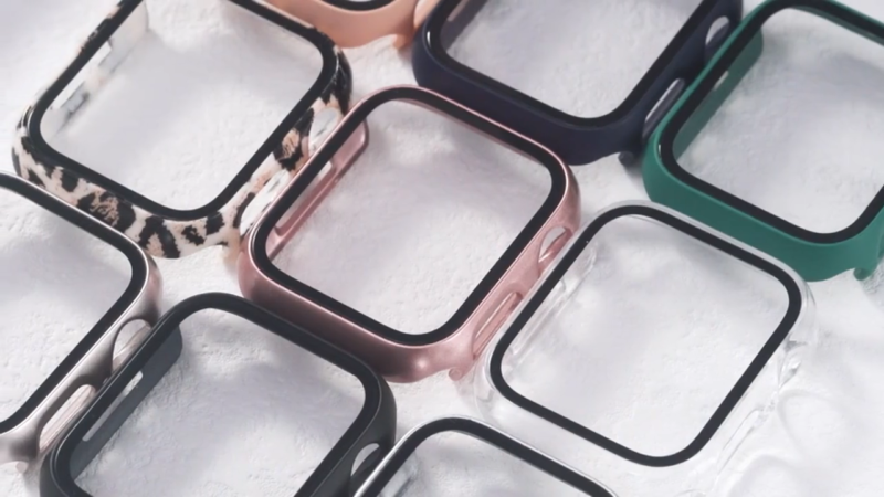 For Apple Watch Ultra 8 7 6 SE Glass Case Cover Screen Protector