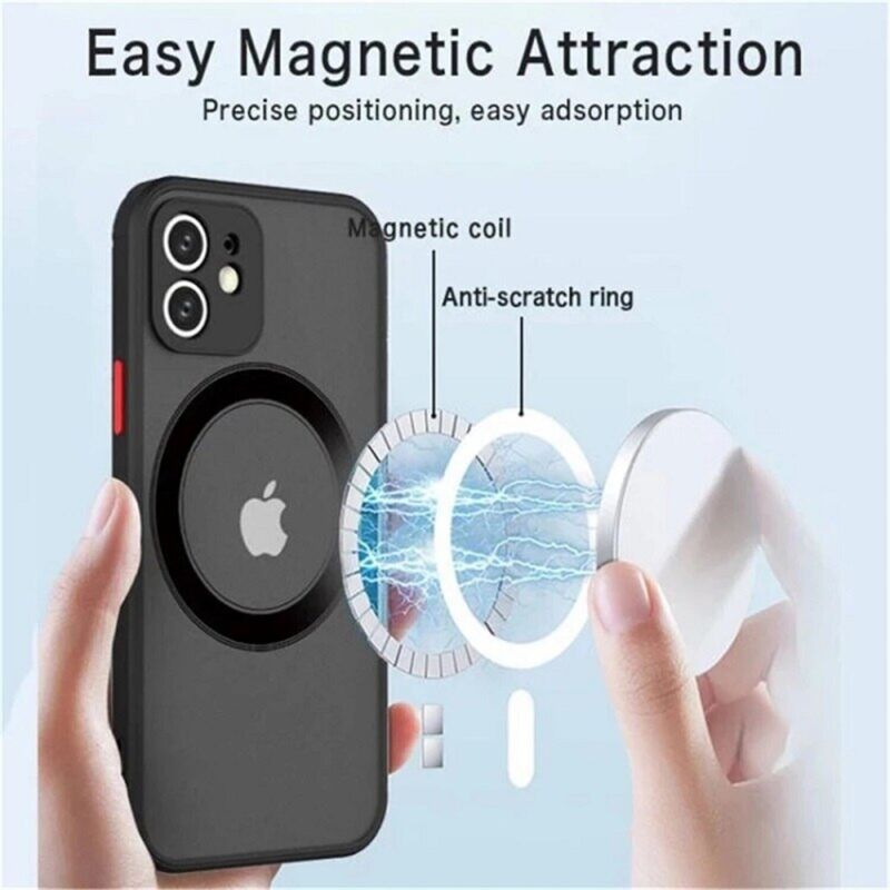 Shockproof Armor Magsafe Magnetic Matte Case Cover For iPhone 14 13 12 11 Pro Max