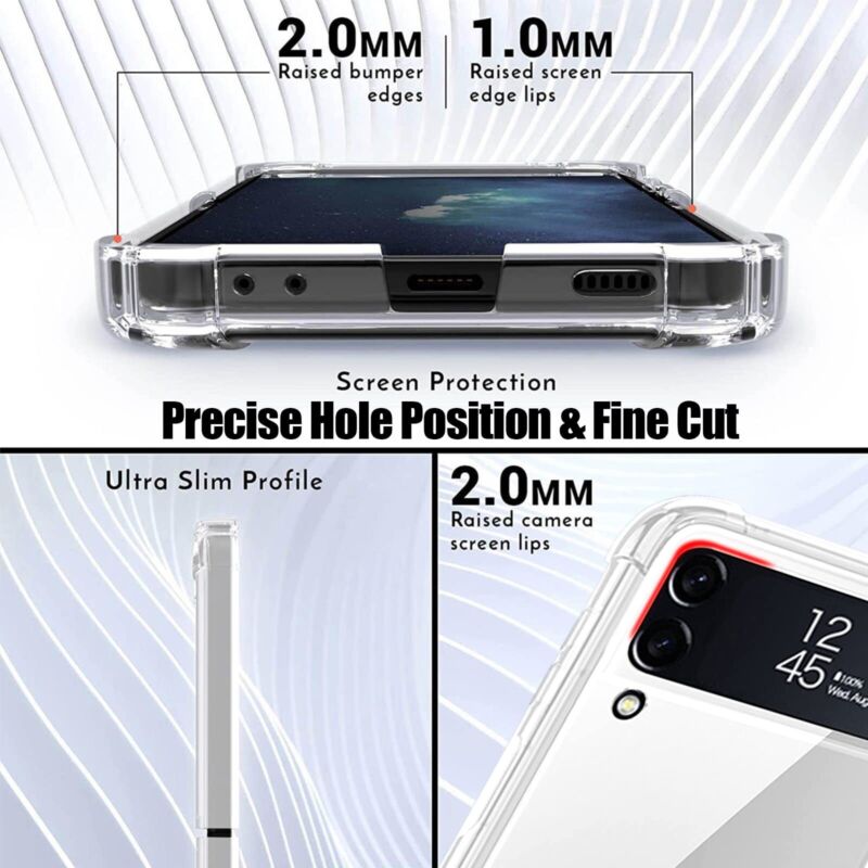 For Samsung Galaxy Z Fold 4 5G Case Magnetic Clear Shockproof Magsafe Cover
