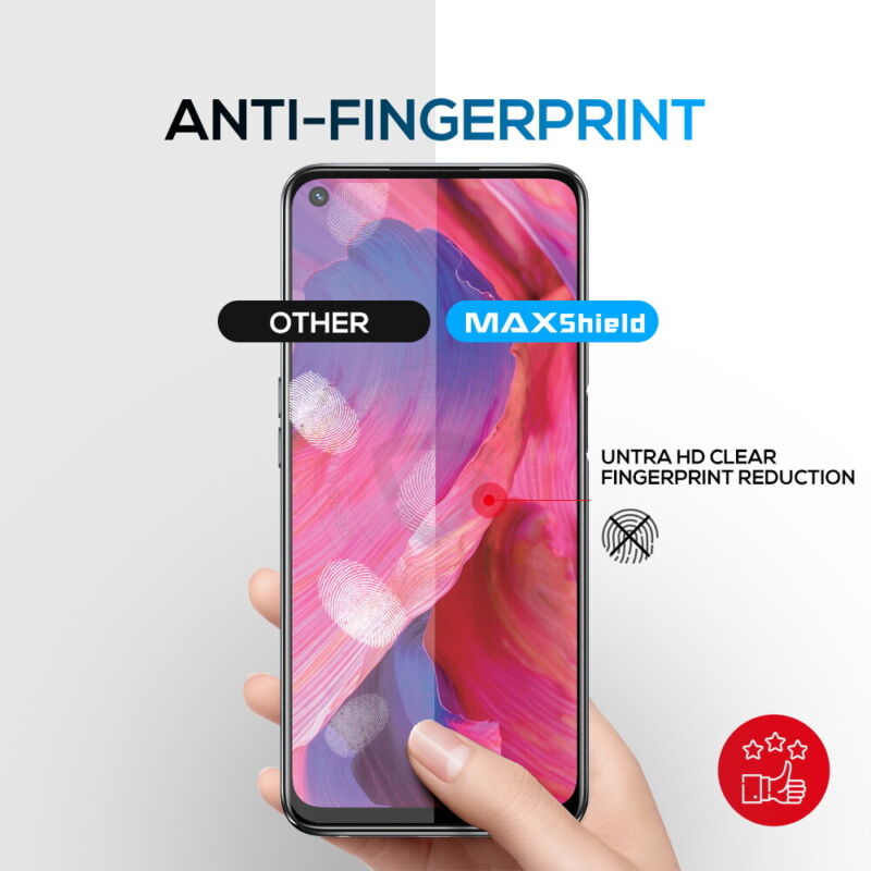 2X For OPPO Reno 8 Pro Full Coverage Glass Screen Protector