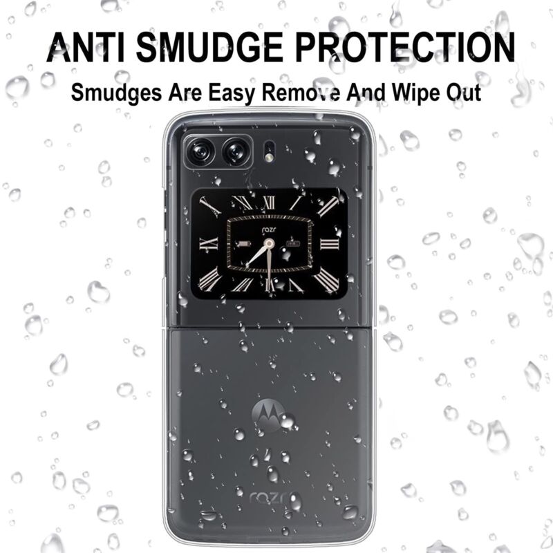 For Motorola Moto Razr 5G 2022 Clear Case Hard Shockproof Back Cover Protector