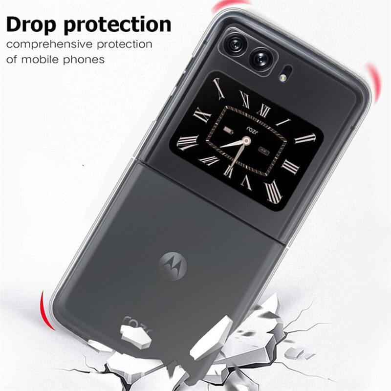 For Motorola Moto Razr 5G 2022 Clear Case Hard Shockproof Back Cover Protector