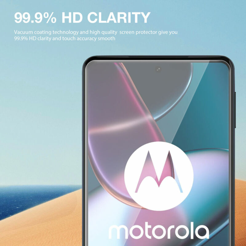 2X For Motorola Edge 30 Fusion Glass Screen Protector