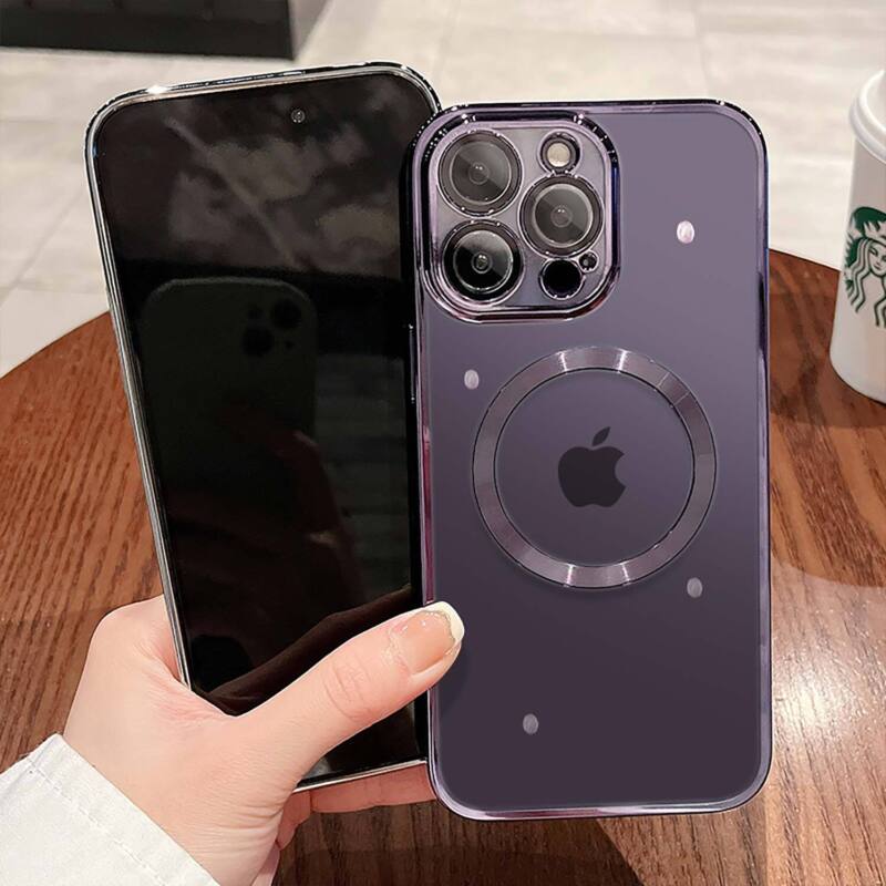 For iPhone 11 Series Magnetic Magsafe Case Clear Shockproof Case Cover