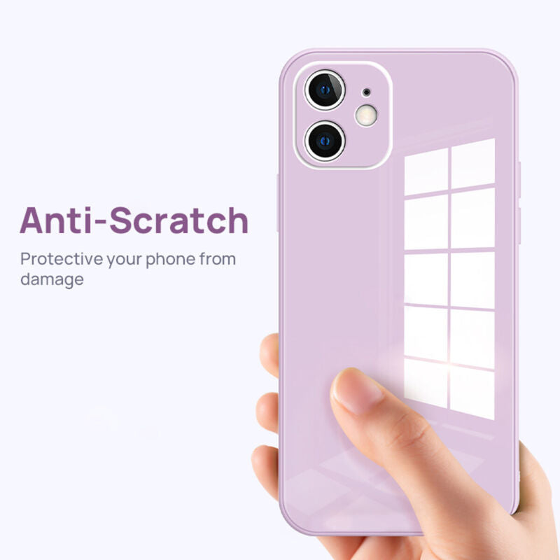 For iPhone 14 Pro Max Case Hybrid Luxury Shockproof Tempered Glass Cover