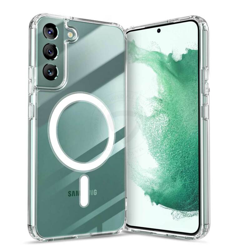 [FULL SET]For Samsung Galaxy S23 Ultra Plus Case Clear Magsafe Shockproof Magneti Cover