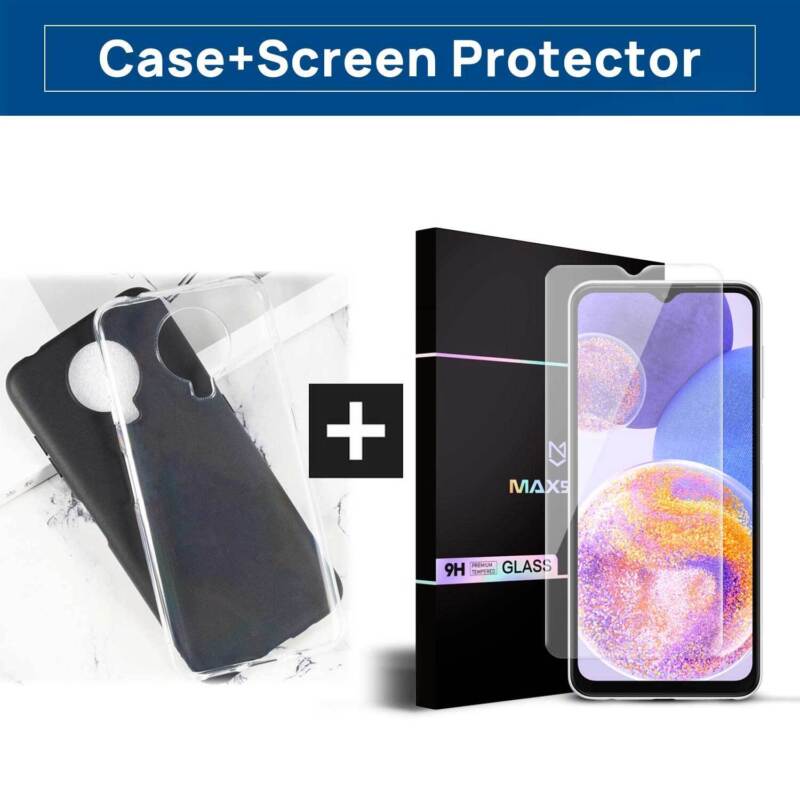 For Nokia C31 Clear Case Shockproof Slim Matte Cover