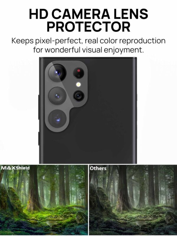 [2 Pack]For Samsung Galaxy S23 Plus Ultra Camera Lens Glass Protector