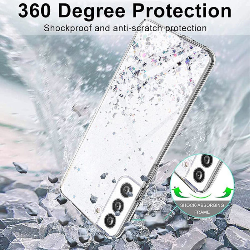 [FULL SET]For Samsung Galaxy S23 Plus Ultra Case Clear Slim Cover