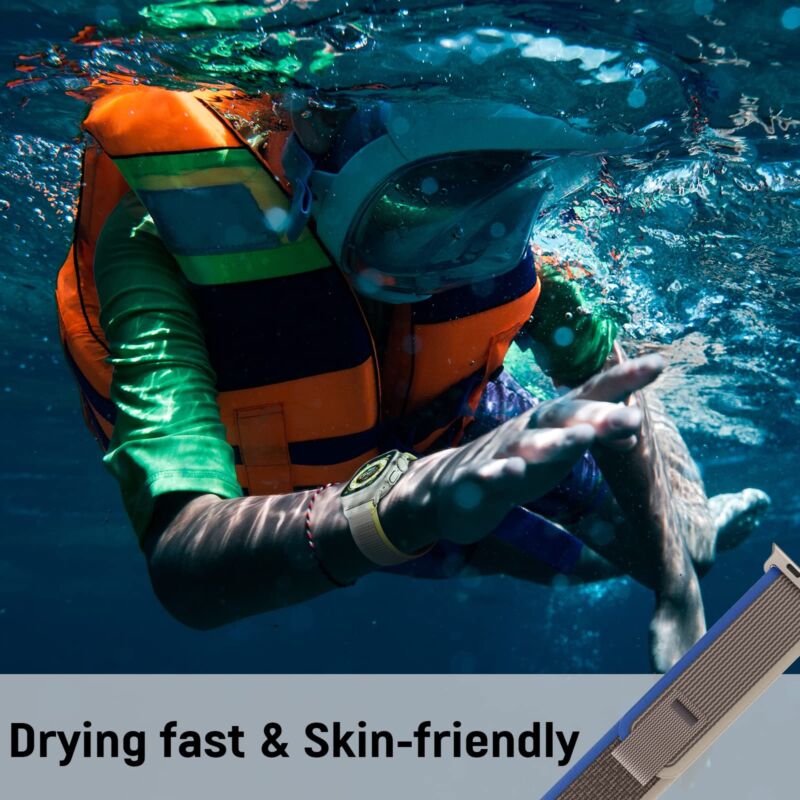 For Apple Watch Series Ultra 8 7 6 SE 49/44/45/42mm Trail Loop Nylon Band Strap