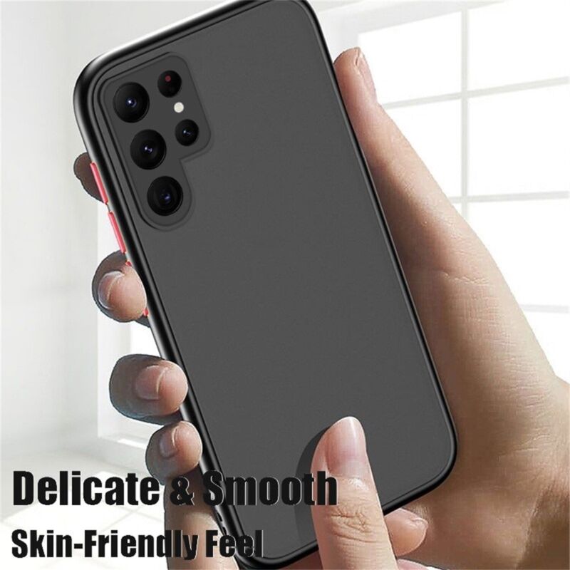For Samsung A14 A34 A54 Case Shockproof Armor Matte Bumper