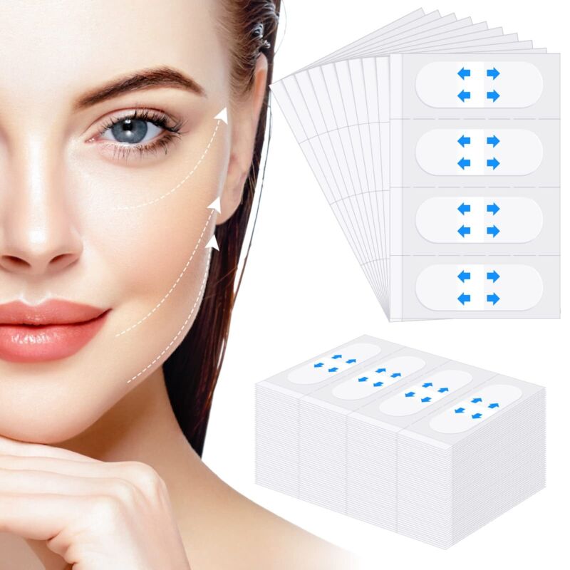 40PS/80PS Invisible Face Neck Chin Eye Lift Facelift Sticker V Shape Tapes Tools