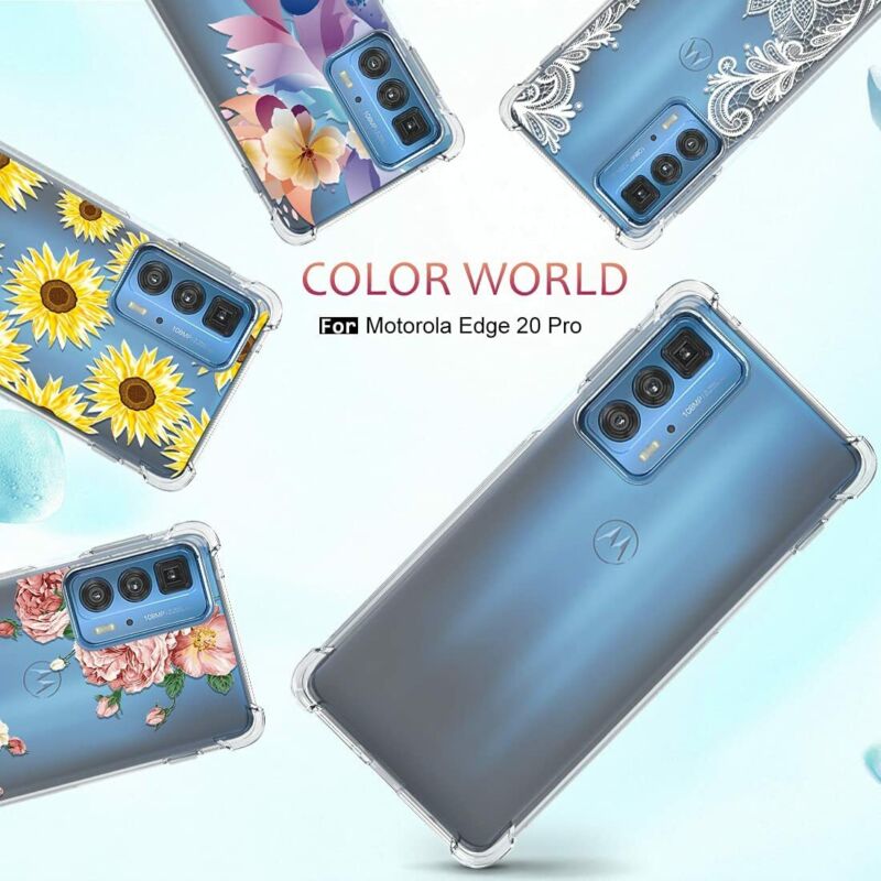 For Motorola Moto Edge Fusion 30 Clear Shockproof Slim Case Cover