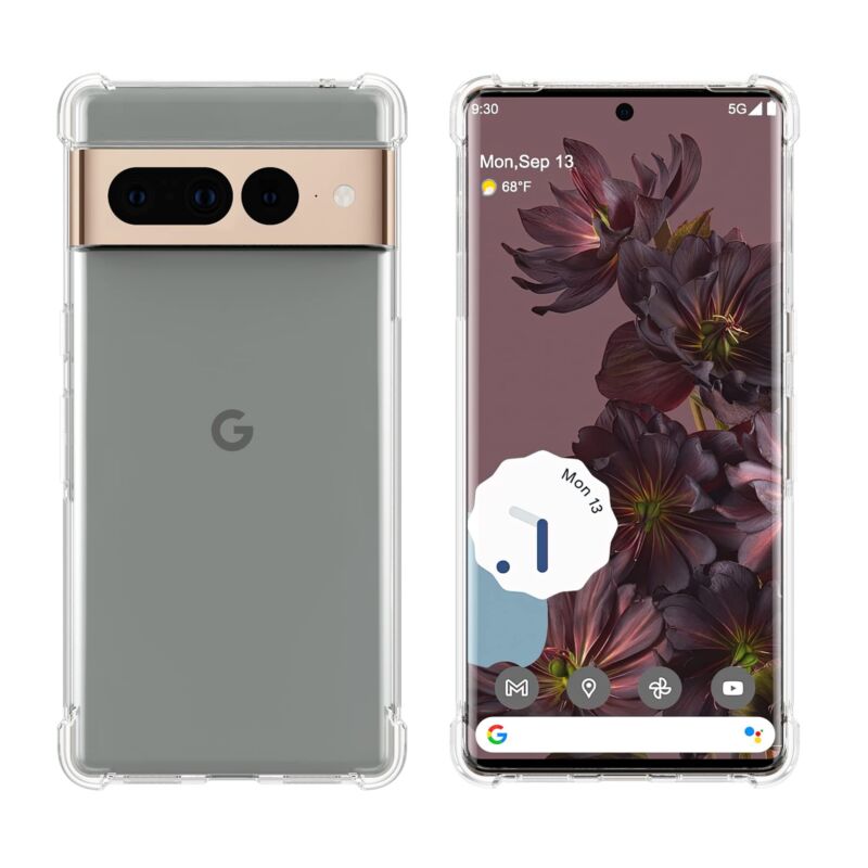 MAXSHIELD For Google Pixel 6 Pro 6A Case Clear Luxury Shockproof Slim Soft Cover