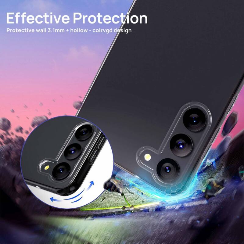 [Full SET]For Samsung Galaxy S23 Plus Ultra 5G Case Soft Clear Shockproof Slim Cover