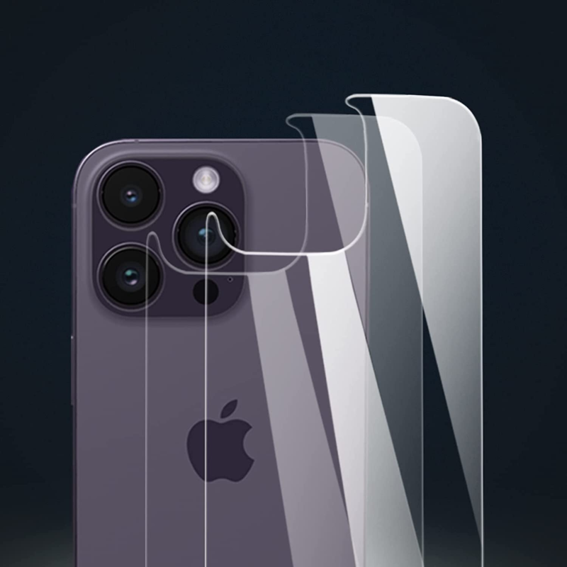 2X For iPhone 14 Pro Max Tempered Glass Back Screen Protector Lens Camera