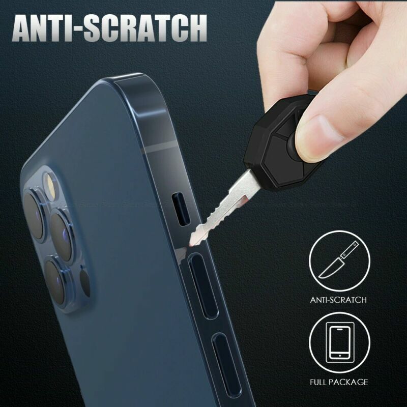 [3 Packs] MAXSHIELD For iPhone 14 Plus Pro MAX Mini Edge Sides Screen Protector