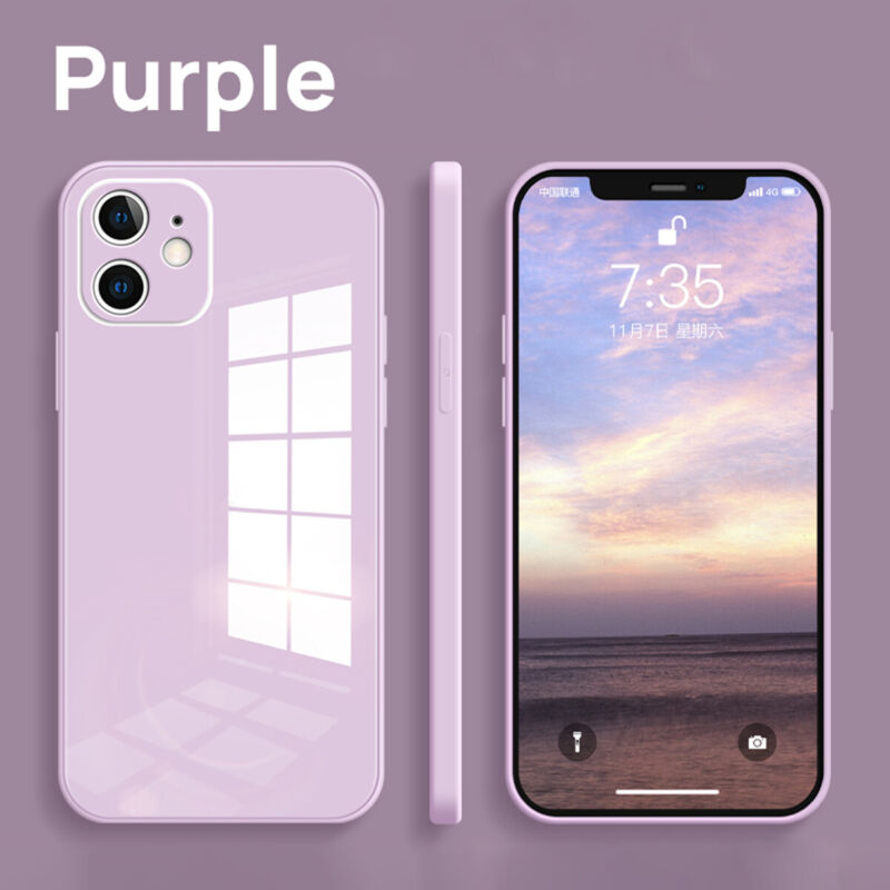 For iPhone 14 Pro Max Case Hybrid Luxury Shockproof Tempered Glass Cover