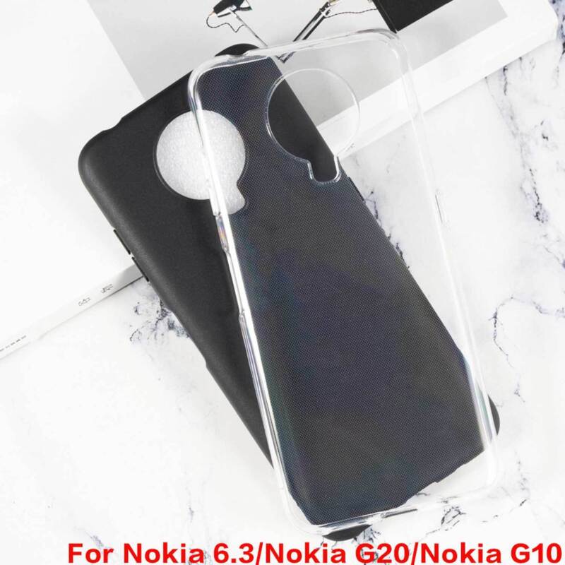 For Nokia C31 Clear Case Shockproof Slim Matte Cover