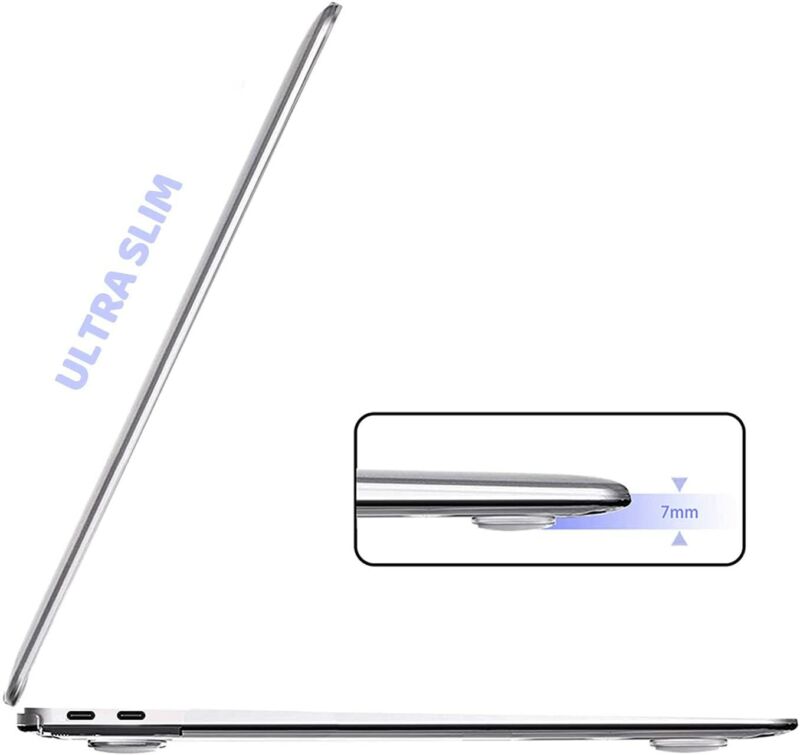 For Microsoft Surface Laptop Go 2 12.4" Clear Case Hard Shell Cover