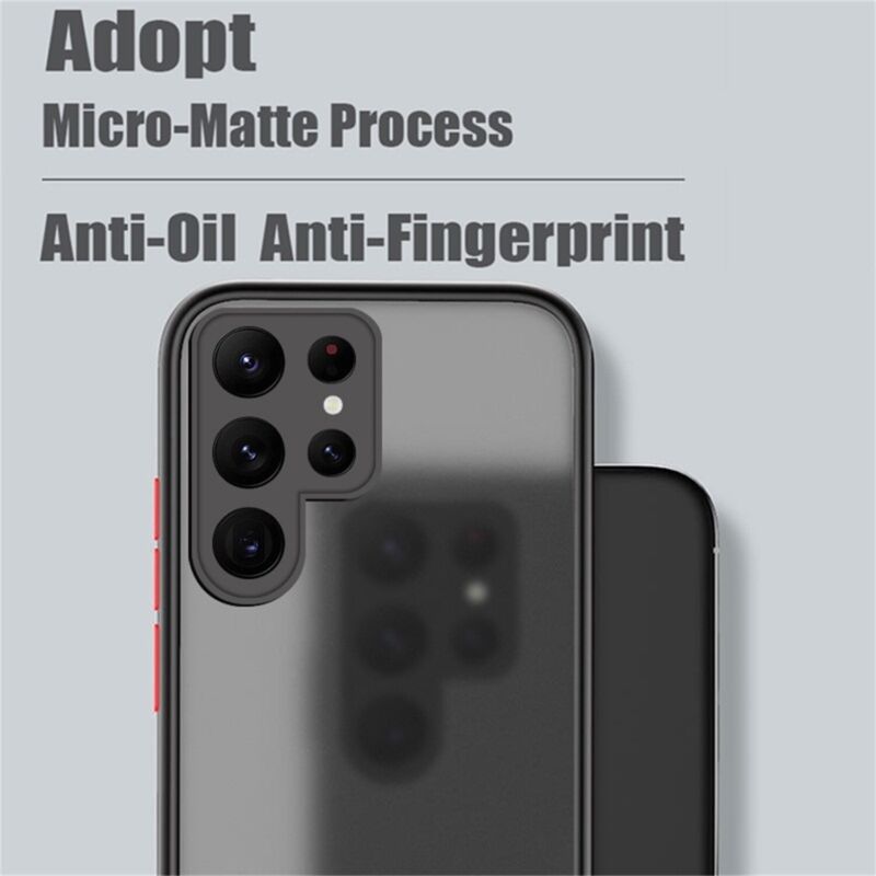 For Samsung A14 A34 A54 Case Shockproof Armor Matte Bumper