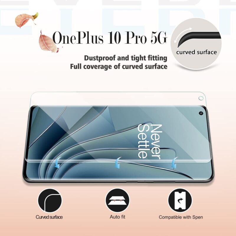 For OnePlus 10 Pro 5G HYDROGEL Full Cover Screen Protector Back Film Skin