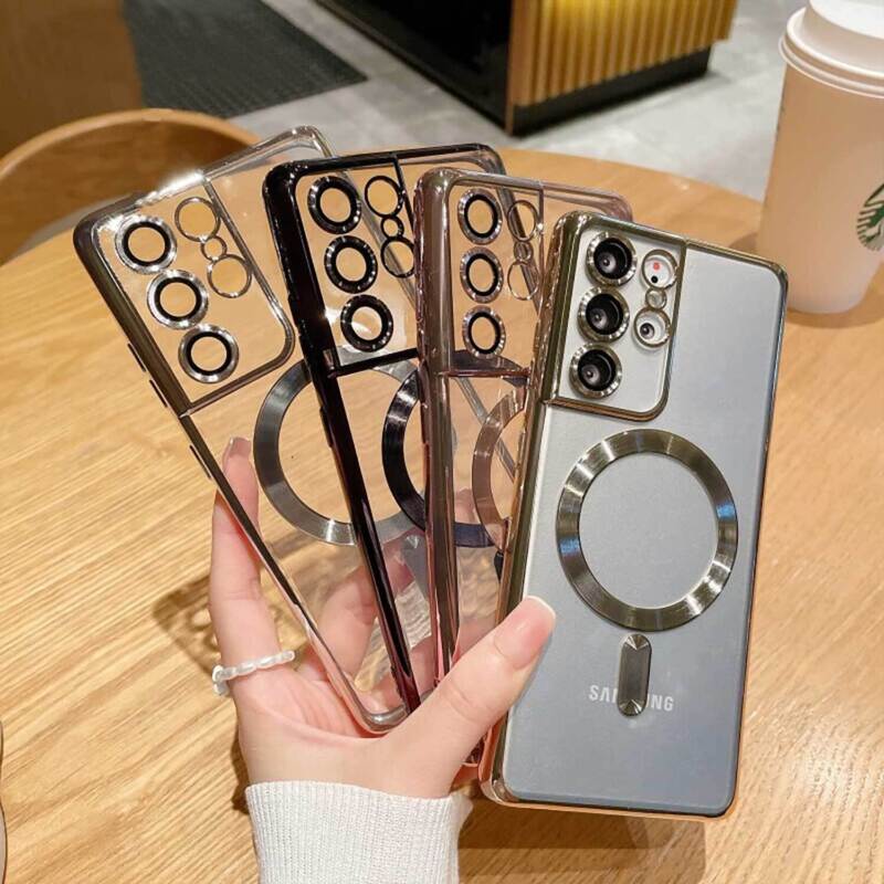 For Samsung Galaxy S23 Plus Ultra S22 5G Shockproof Mag Safe Magnetic Case Cover