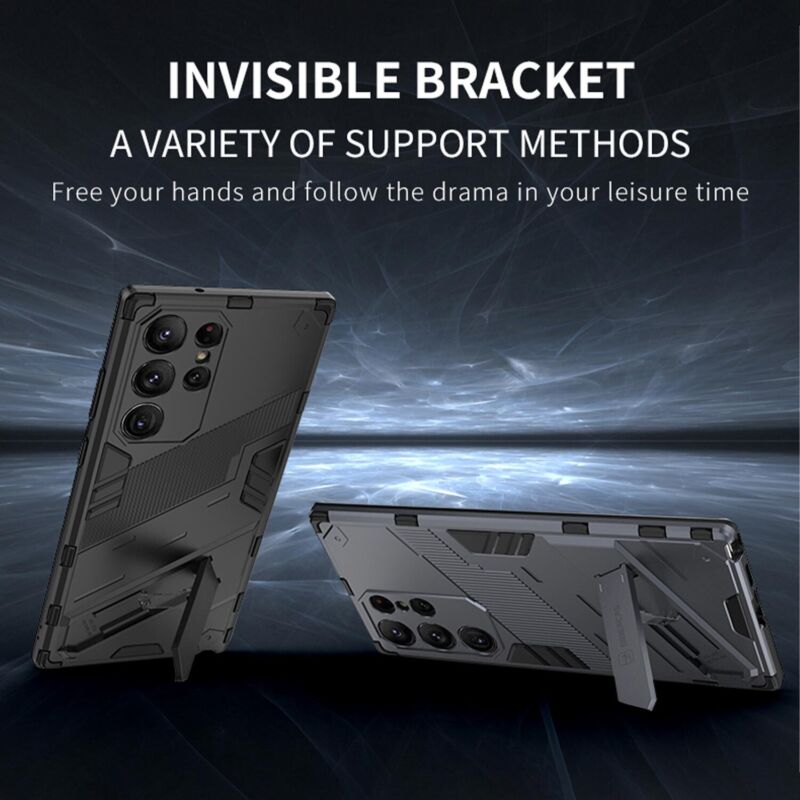 For Samsung Galaxy S23 Ultra Plus Case Shockproof Heavy Duty Stand Cover