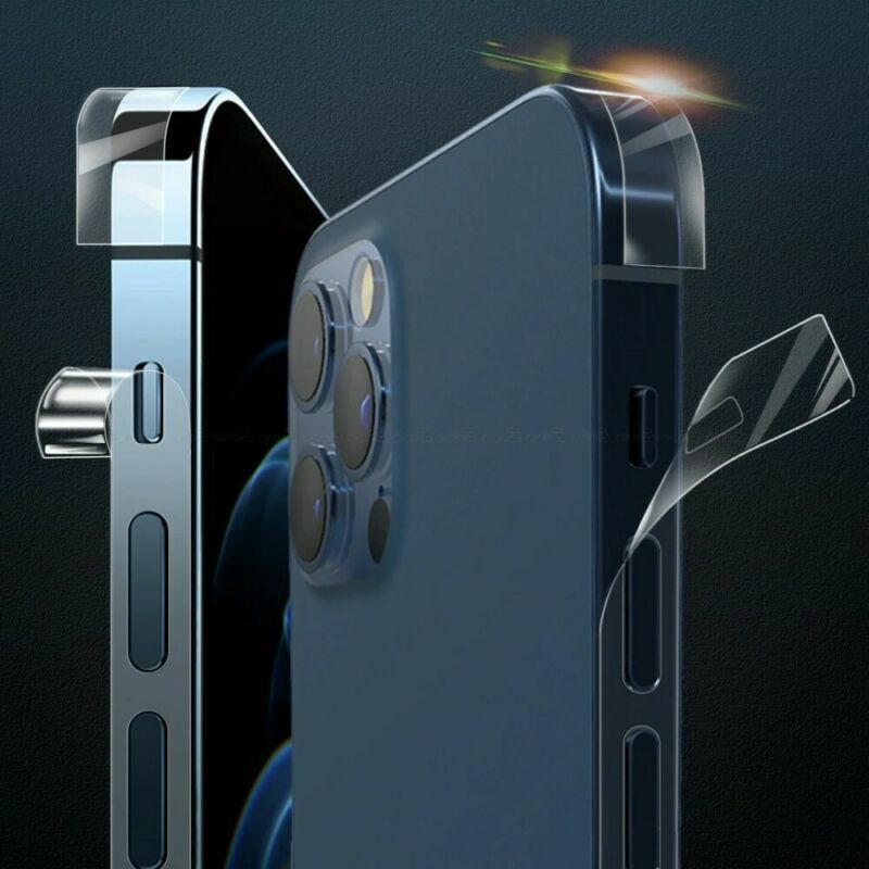 [3 Packs] MAXSHIELD For iPhone 14 Plus Pro MAX Mini Edge Sides Screen Protector